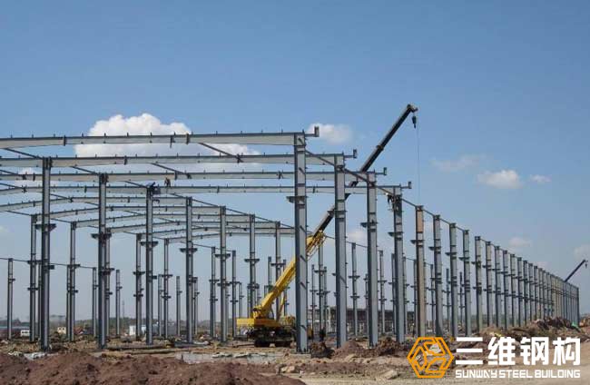 钢结构工程预埋基础施工